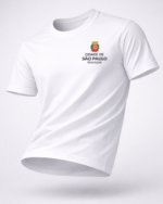Camiseta Escolar Gola Branca - Imagem 2