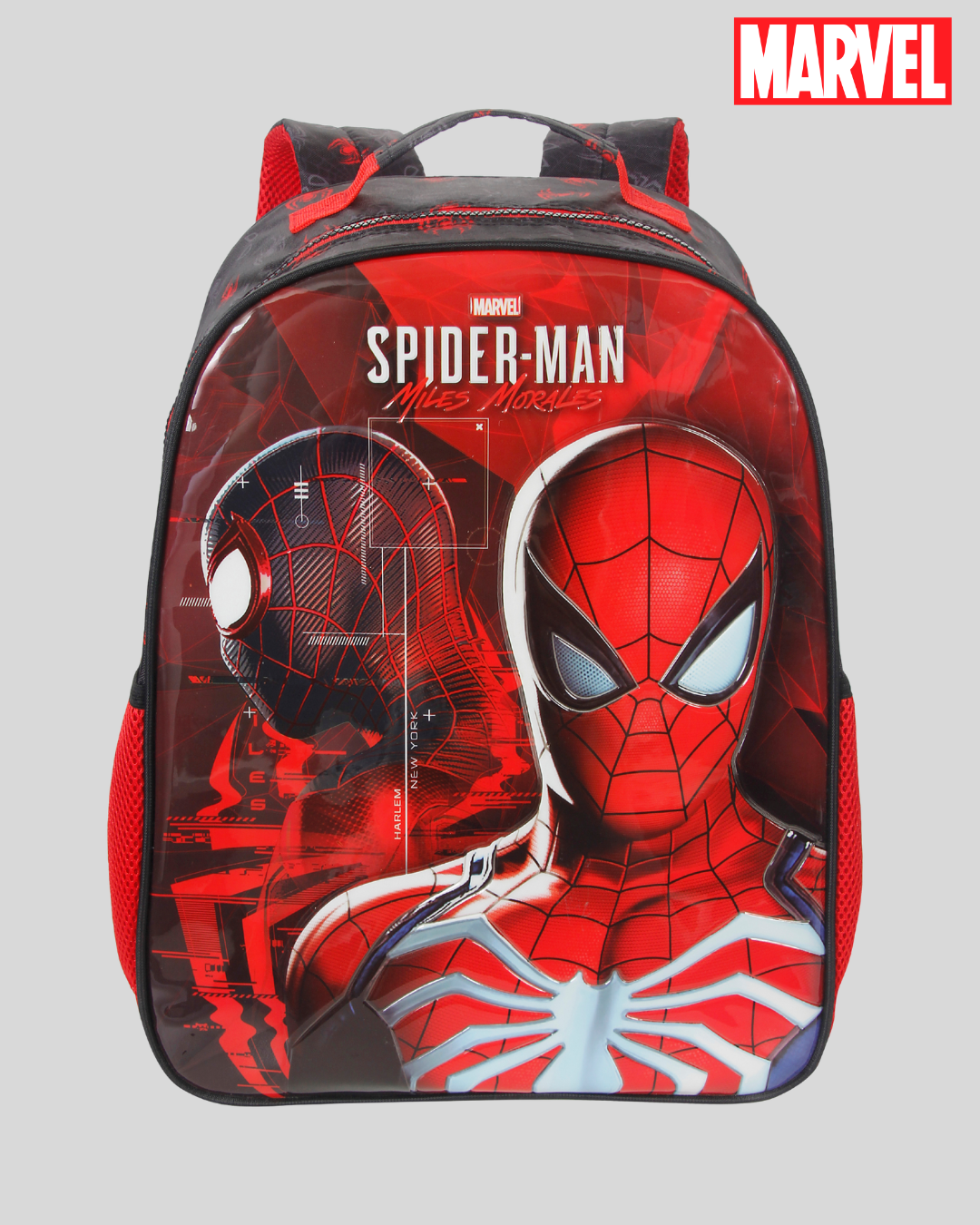 Design sem nome - 2026-03-26T105736.851 Mochila Juvenil Homem Aranha Miles Morales - Imagem 1
