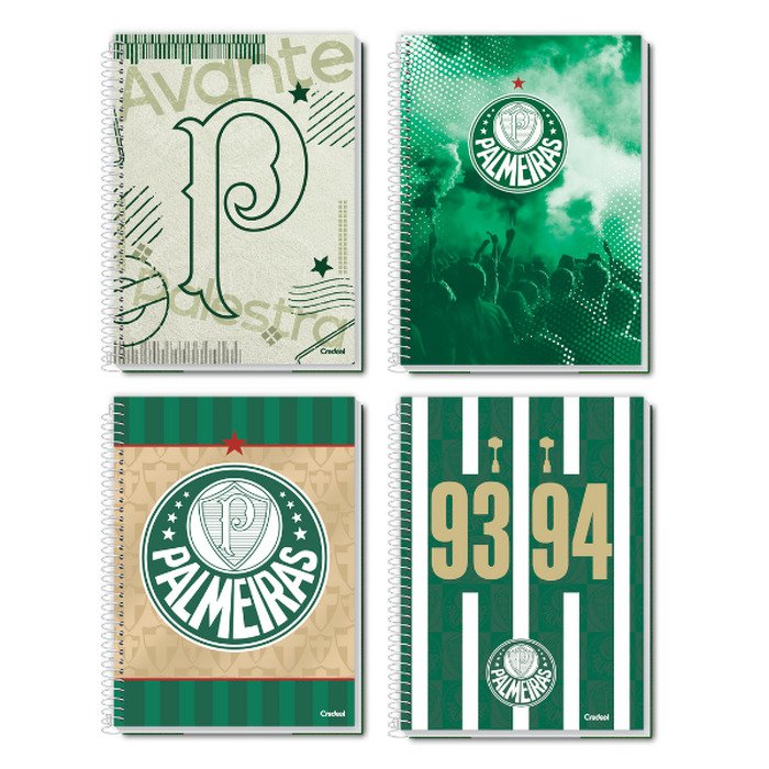 a6d582559080ff6d000e811664382b25.jpg Caderno Universitário 160 Folhas Palmeiras - Imagem 1