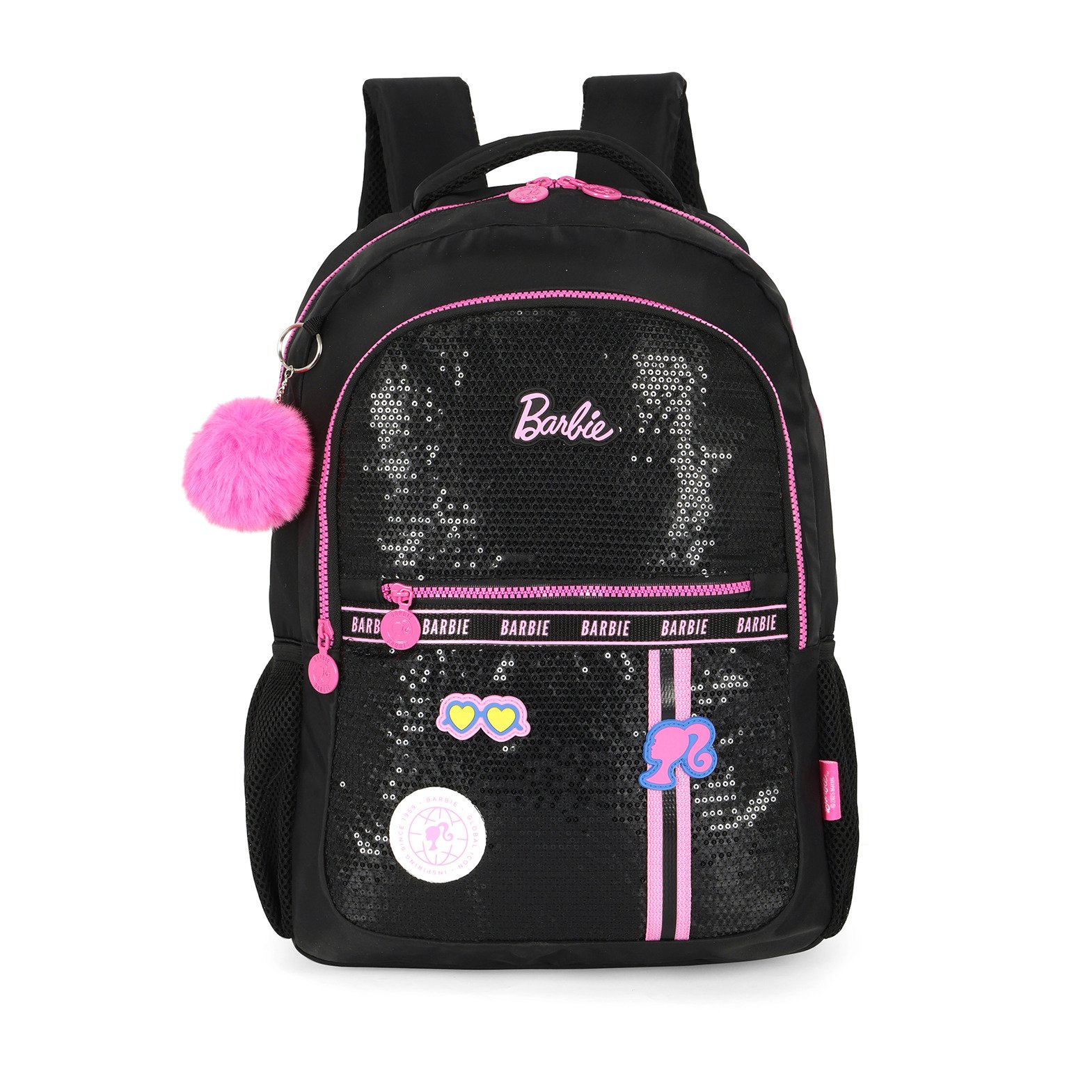 ead5bd518a6a5e2b9070fed18c5d9cd2.jpg Mochila Luxcell MS49931BB0600UN Barbie Preto - Imagem 1