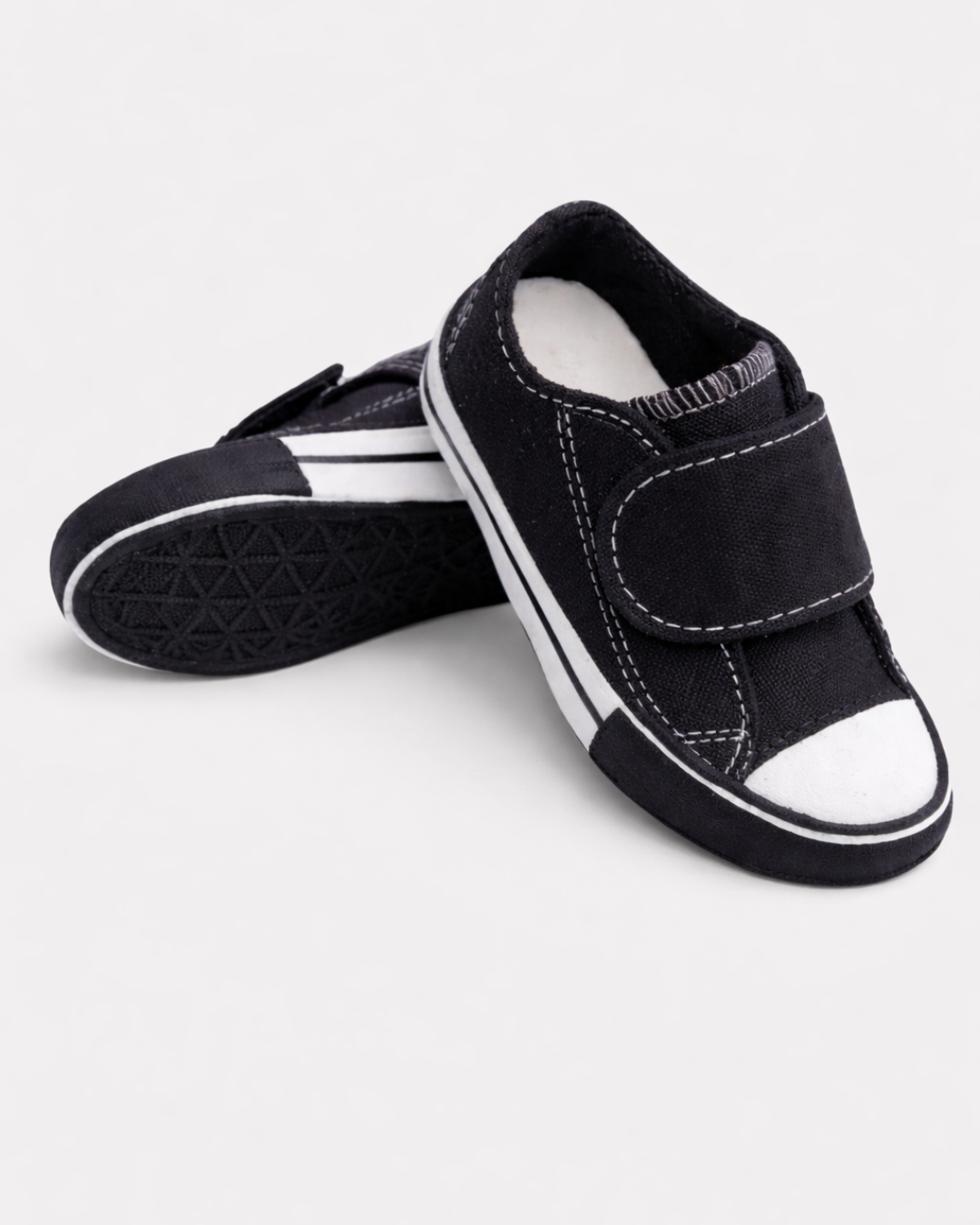 1 Tênis Escolar SP Velcro Preto - Imagem 1