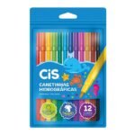 Canetinha Cis 12 Cores